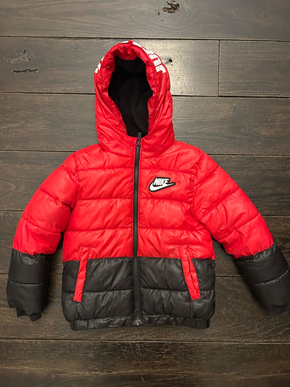 Nike puffer jacket Sz 7